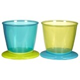 Tommee Tippee Set de recipientes para comida verde azulado 2 x 120 ml