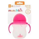 Munchkin Click Lock™ Tip & Sip Mug Pink 207 ml