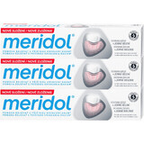 Tandpasta Meridol Gum Protection & Gentle White 3 x 75 ml