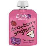 Ella's Kitchen Biologische aardbeien met yoghurt 90 g