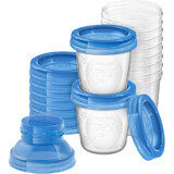 Philips Avent VIA-bakjes met adapter 10 x 180 ml