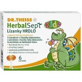 Dr. Theiss HerbalSept Kids Throat Lollipops 6 pcs