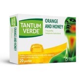 Tantum Groene Sinaasappel en Honing 20 tabletten