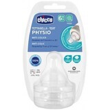 Chicco Perfect 5/Well-Being Bottle Pacifier for Porridge 6m+ 2 pcs