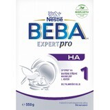 Nestlé Beba Expertpro HA 1, préparation pour nourrissons, dès la naissance, 550 g