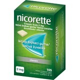 Nicorette ® Classic Gum 2 mg, medicinale kauwgom 105 stuks