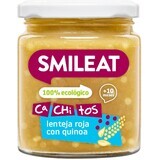 Smileat Biologische rode linzen Groentesnack met quinoa 230 g