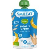 Smileat Bio yoghurtzakje met havervlokken 100 g