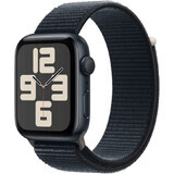 Apple Watch SE GPS 44 mm boîtier aluminium avec boucle sport, Midnight