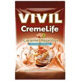 Vivil Bonbons Bonbons Creme Life Classic druppels met karamel-hazelnoot-noot-suikervrij 110 g