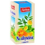 Apotheke Voor ontzuring met paardenbloem 20 x 1,5 g