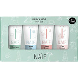 Naif Reiscosmeticaset voor baby's en kinderen 4 x 15 ml