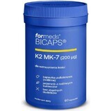 BICAPS Vitamina K2 MK-7 200 µg, 60 cápsulas Formas