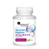 Magnesium tauraat 100 mg met B6 (P-5-P) - 5 mg 100 vcaps Aliness