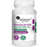 Vitamin B1 (thiamine) DUO 100 mg (100 vegetarian tablets) Aliness