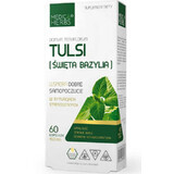 Tulsi (heilig basilicum) 450mg, 60 capsules Medica Herbs