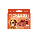 TICKLESS PET ORANGE Ultrasoon tekenbeschermingsapparaat voor huisdieren