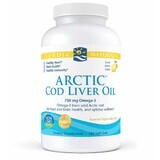 Arctic Levertraan Citroen (180 capsules) Nordic Naturals