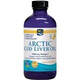 Arctic levertraan Citroen 1060mg Wilde levertraan 237ml, Nordic Naturals