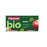 Biologische appelmoes, + 6 maanden, 2 x 80 g, Plasmon