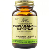 Estratto di radice di Ashwagandha, 60 capsule molli, Solgar