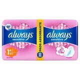 Always Sensitive Duo Pack Ultra Normal Plus Absorberend, 20 stuks, P&amp;G