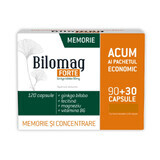 Bilomag Forte Mémoire et Concentration, 120 gélules, Zdrovit