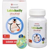 SWISS Lactobacilli JUNIOR Immunit + vitamine D3 60+12 tbl.+ kado 1×72 tbl, vitaminen