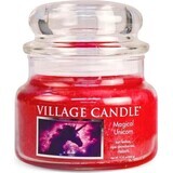 Village Candle Geurkaars in glas - Magical Unicorn, medium 1×1 stuk, geurkaars