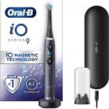 Oral B EK iO Series 9 Zwart onyx + tandenborstelhouder + reisetui 1×1 set, elektronische tandenborstel