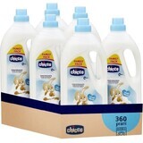 6x CHICCO CHICCO Sweet Powder Geconcentreerde Wasverzachter 1,5 l (60 wasbeurten) 6×1500 ml, wasverzachter