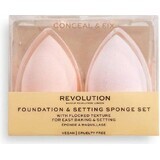 Revolution Conceal & Fix Setting Set 1×1 makeup sponge