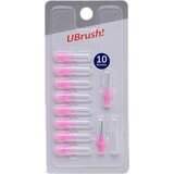 UBrush! - interdental toothbrush - 0,7 mm pink 1×10 pieces