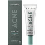 Mádara ACNE Hydra-Derm Balancing Fluid 1×40 ml, lichte natuurlijke moisturiser