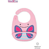 Bavaglino in silicone Zoo Butterfly 1×1 pz, bavaglino in silicone