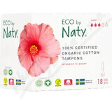 ECO BY NATY Tampons voor vrouwen (18 stuks) - super 1×18 stuks