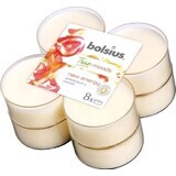 Bolsius Aromatic 2.0 Tea Maxi 8pcs Neue Energie, Duftkerzen 1×8 Stück, Duftkerzen