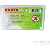 2xK TICK REMOVAL CARD 1×1 pc, tekenverwijdering