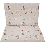 EKO Bed linen 2 pieces printed cotton bed linen My Farm Powder pink 40x60 cm, 90x120 cm 1×1 piece, bed linen