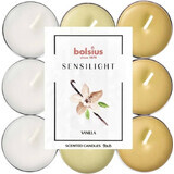 BOLSIUS theelichtjes sensilight VANILLA 1×9 st, driekleur