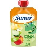 Sunar COOL Fruit Perzik, Banaan, Appel 1×120 g, Perzik, Banaan, Appel, 12m+