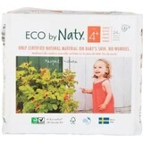 ECO BY NATY Wegwerpluiers 4+ (9-20 kg) 24 stuks 1×24 stuks