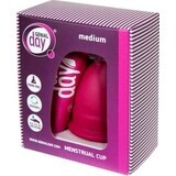 Copa menstrual Genial Day, talla M 1×1 ud, copa menstrual