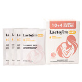 Lactofem Forte, bananensmaak, 10 sachets + 4 gratis sachets