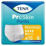 Tena Pants ProSkin, absorberende slip, maat S, 65-85 cm, Normaal, 15 stuks