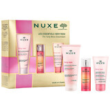 Nuxe Very Rose set, hand and nail cream 50 ml + shower gel 100 ml + rose eau de parfum 30 ml