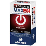 Tadalafil Maxon 10 mg, 4 filmomhulde tabletten