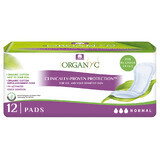 Organyc, uro incontinence pads, Normal, 12 pcs