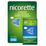 Nicorette Coolmint 4 mg, 40 tabletten