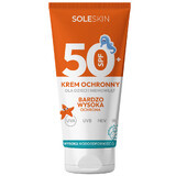 Soleskin Kids, beschermende crème voor baby's en kinderen, SPF 50+, vanaf 6 maanden, 100 ml